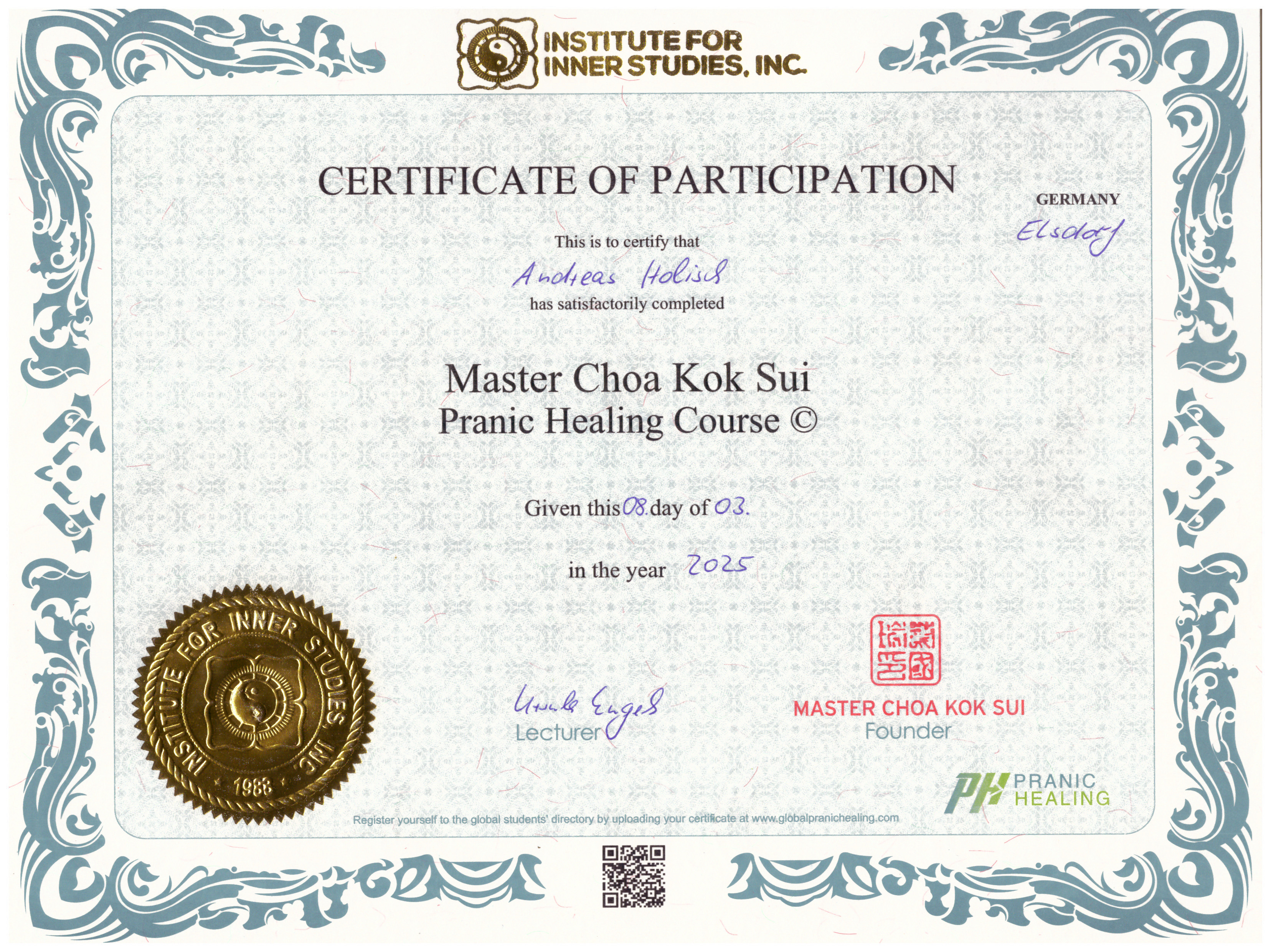 Grundlagen Zertifikat